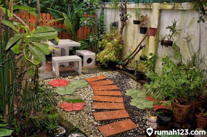 Taman Minimalis di Lahan Sempit dengan Budget Terbatas